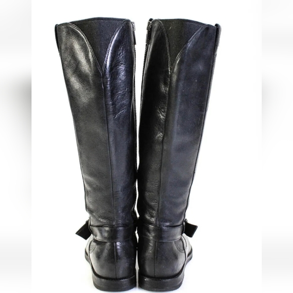 Cole Haan Nike Air Black Riding Boots  Size 7 - Picture 2 of 5